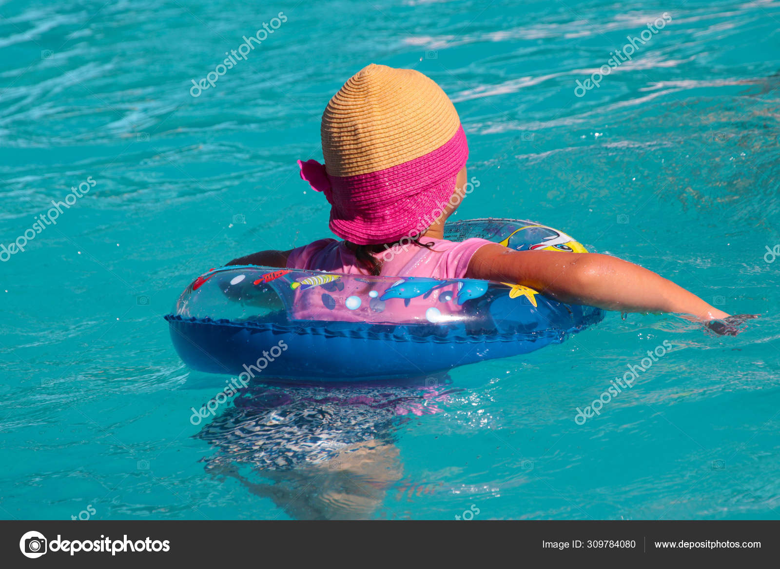 inflatable circle pool