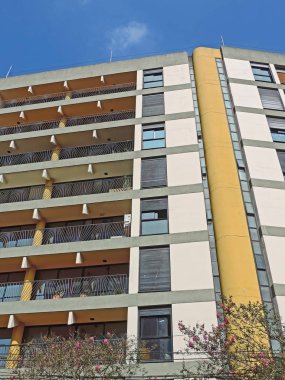 Santo Andre, Brezilya için modern konut cephe detayları