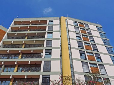 Santo Andre, Brezilya için modern konut cephe detayları