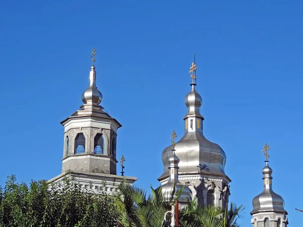 Українська Православна Церква Місті Сан Каетану Бразилія — стокове фото
