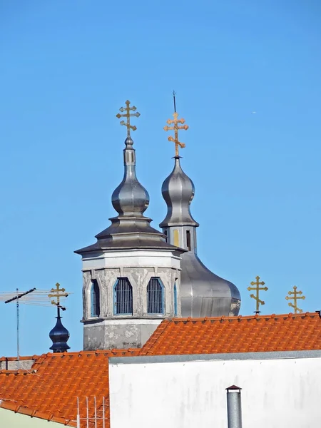 Українська Православна Церква Місті Сан Каетану Бразилія — стокове фото