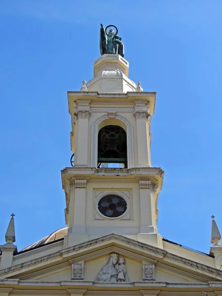 Igreja Histórica Tradicional Bairro Bixiga São Paulo Brasil — Fotografia de Stock