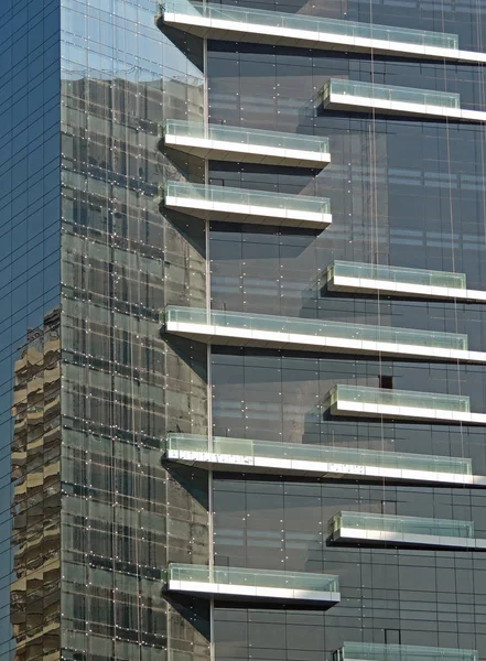 Moderno Edificio Corporativo Zona Sur Sao Paulo Brasil — Foto de Stock