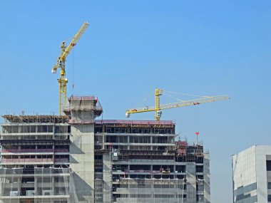 Bina yapım aşamasında