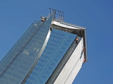 Modern binalar Sao Paulo Güney bölgesinde, Brezilya bitmiş