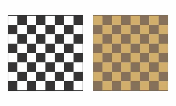 Illustration Von Schachbrettern Isoliert Auf Weißem Hintergrund — Stockvektor