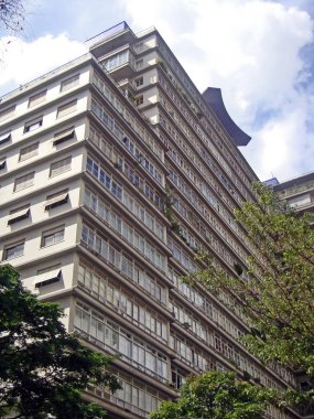 Modernist Sao Paulo, Brezilya için Higienopolis mahallede bina konut