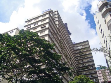 Modernist Sao Paulo, Brezilya için Higienopolis mahallede bina konut