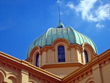 Eklektik tarz kilise Santa Cecilia, Sao Paulo, Brezilya
