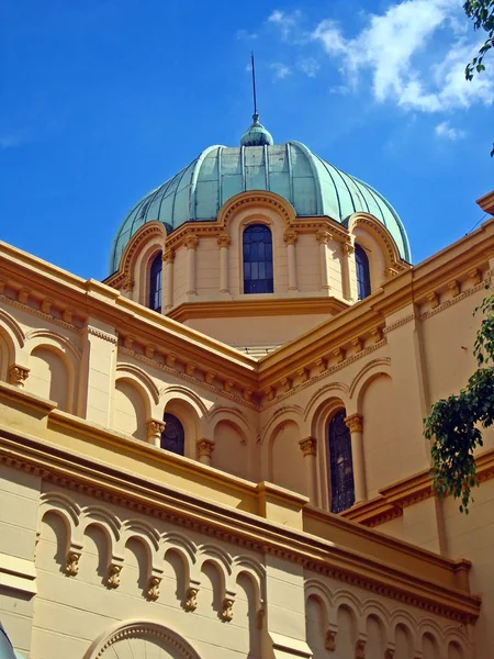 Iglesia Estilo Ecléctico Santa Cecilia Sao Paulo Brasil — Foto de Stock