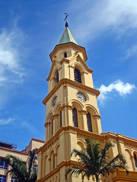 巴西圣保罗的圣塞西莉亚折衷风格教会 — 图库照片