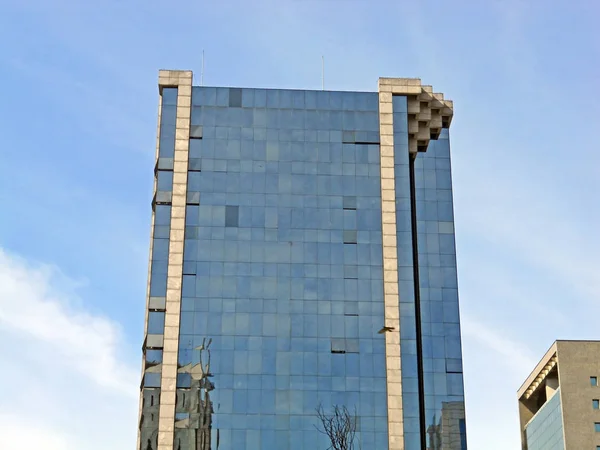 Moderno Edificio Corporativo Zona Sur Sao Paulo Brasil — Foto de Stock