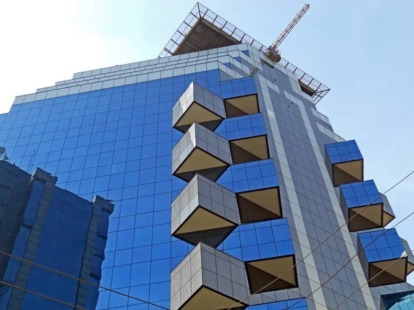 Moderno Edificio Corporativo Zona Sur Sao Paulo Brasil — Foto de Stock