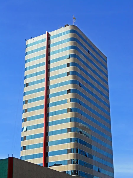 Edifício Corporativo Moderno Zona Sul São Paulo Brasil — Fotografia de Stock