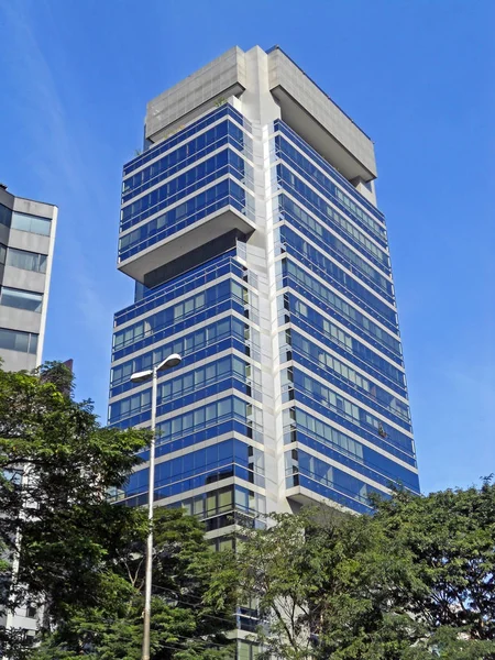 Immeuble Entreprise Moderne Dans Zone Sud Sao Paulo Brésil — Photo