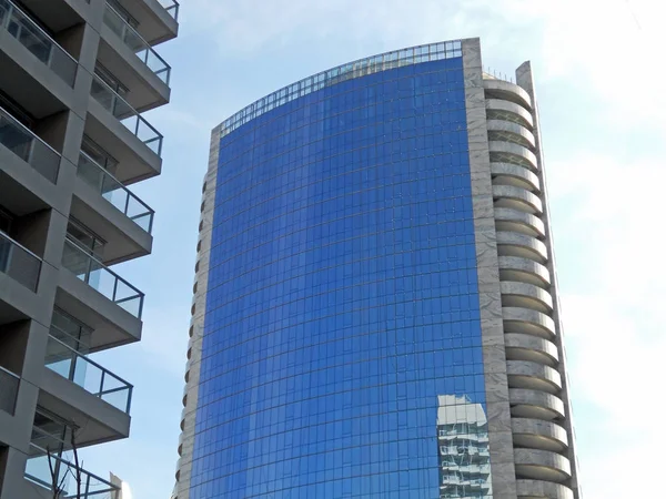 Edifício Corporativo Moderno Zona Sul São Paulo Brasil — Fotografia de Stock