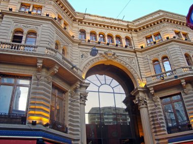 Buenos Aires, Arjantin eski eklektik tarzı binalar