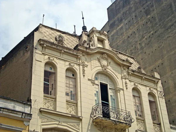 Edifício Antigo Estilo Eclético Centro São Paulo Brasil — Fotografia de Stock