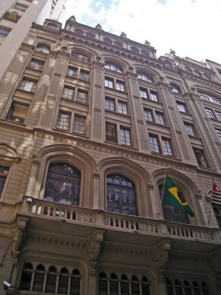 Antiguo Edificio Estilo Ecléctico Sao Paulo Centro Brasil —  Fotos de Stock