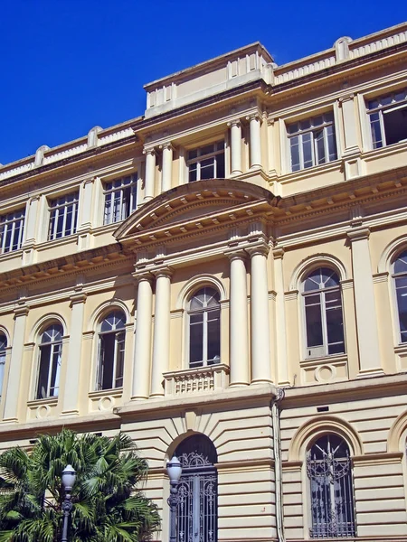 Ancien Bâtiment Style Éclectique Dans Centre Sao Paulo Brésil — Photo