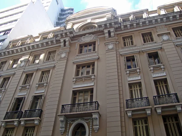 Edifício Antigo Estilo Eclético Centro São Paulo Brasil — Fotografia de Stock