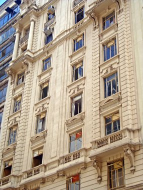 Eski eklektik tarzı binasında Sao Paulo Merkezi'nde, Brezilya