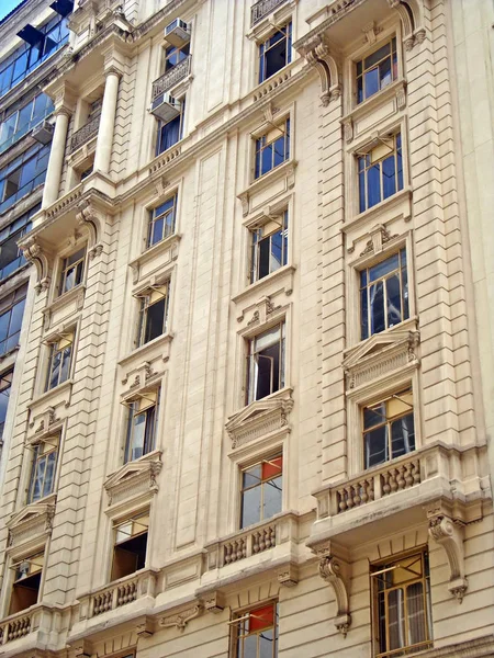 Ancien Bâtiment Style Éclectique Dans Centre Sao Paulo Brésil — Photo