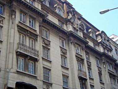 Eski eklektik tarzı binasında Sao Paulo Merkezi'nde, Brezilya