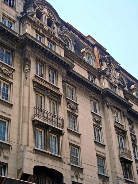 Ancien Bâtiment Style Éclectique Dans Centre Sao Paulo Brésil — Photo