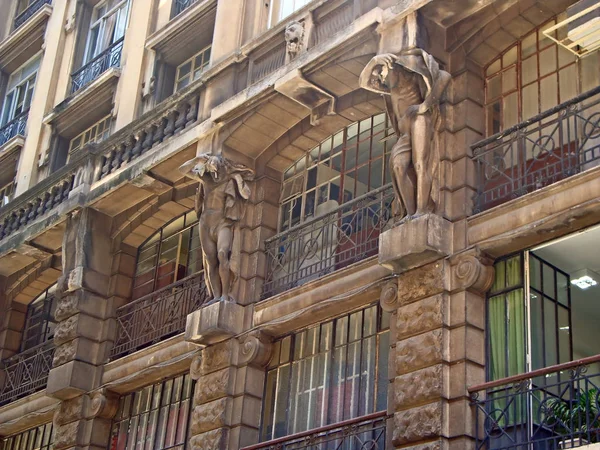 Oude Eclectische Stijl Gebouw Het Centrum Van Sao Paulo Brazilië — Stockfoto