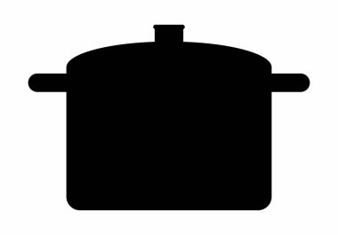 Beyaz arka plan üzerinde izole bir Pan karanlık siluet