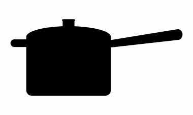 Beyaz arka plan üzerinde izole bir Pan karanlık siluet