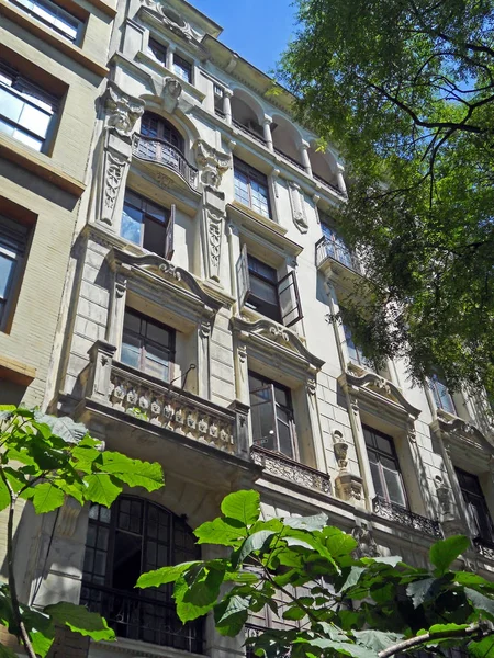 Edifício Antigo Estilo Eclético Centro São Paulo Brasil — Fotografia de Stock