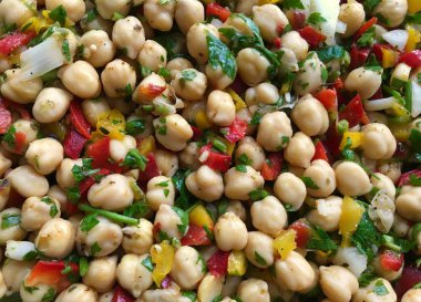 Tafsilât-in taze ve renkli Nohut Salatası