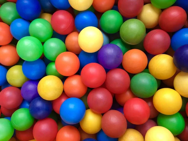 Wszystko Kolorowe Ball Pool Obraz Tła — Zdjęcie stockowe