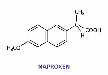 Naproksen yapısal formula örnek