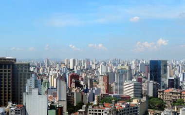 Sao Paulo Şehir Merkezi Görünümü