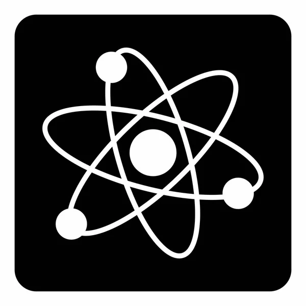 Illustration d'icône atome — Image vectorielle