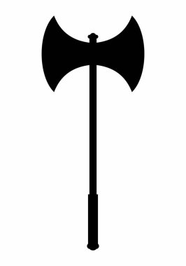 Battleaxe karanlık siluet