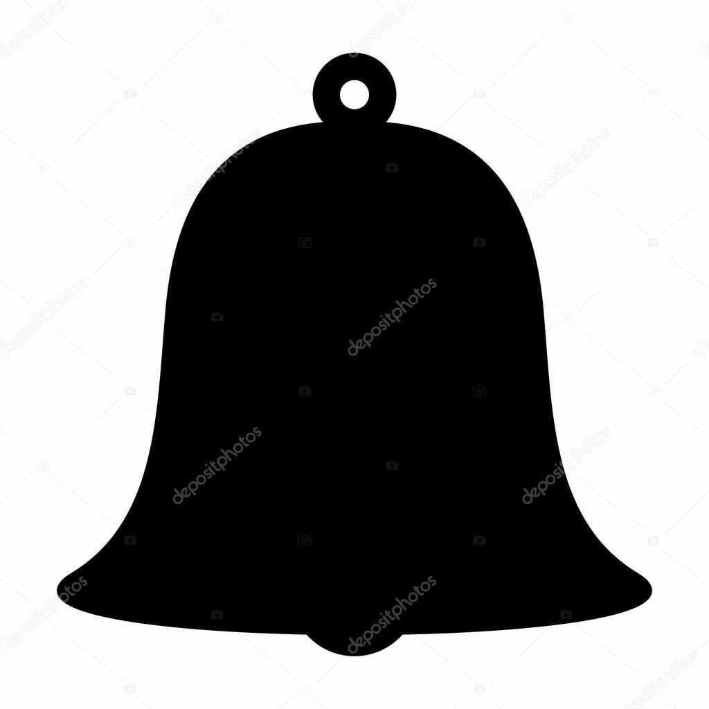 Bell dark silhouette