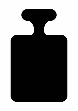 Ağırlık koyu siluet