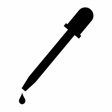 Damlalık koyu siluet