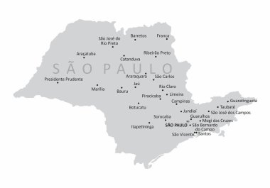 Sao Paulo Eyaleti illüstrasyon