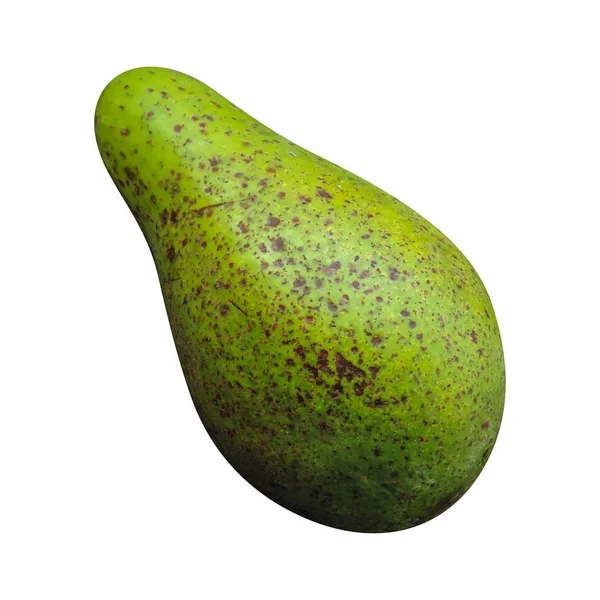 Frutas isoladas de abacate — Fotografia de Stock