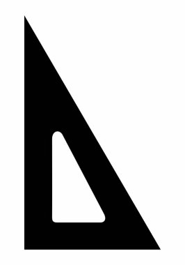 Set kare koyu siluet