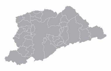 Sao Paulo metropolitan bölge haritası