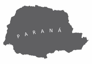 Parana Eyalet haritası