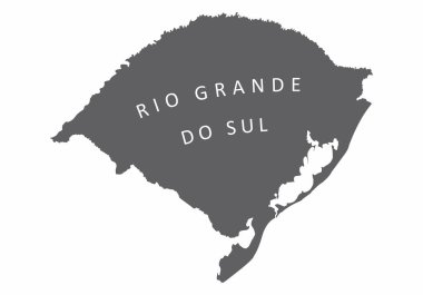 Rio Grande do Sul Eyalet Haritası