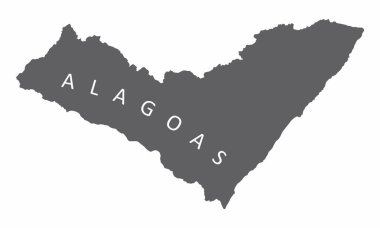 Alagoas devlet harita