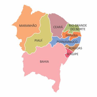 Brezilya kuzeydoğu bölgesi